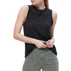 Paige Raylina Linen Tank Top Size XL